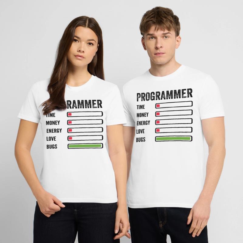 Developer Humor Programmer Coder Stanley/Stella CRAFTER Unisex Organic T-Shirt
