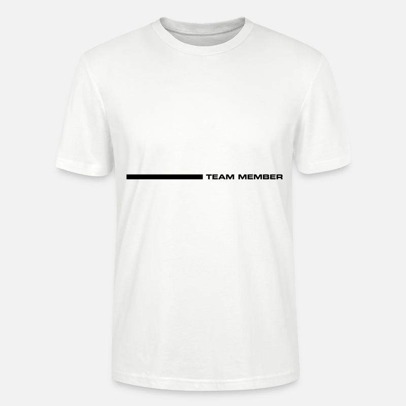 Membres de l’équipe - T-shirt bio CRAFTER Stanley Stella Unisexe - blanc