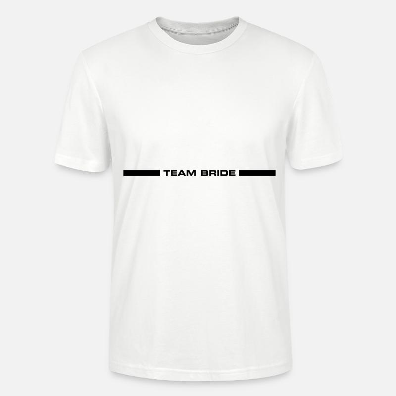 Mariage de l’équipe Mariage - T-shirt bio CRAFTER Stanley Stella Unisexe - blanc