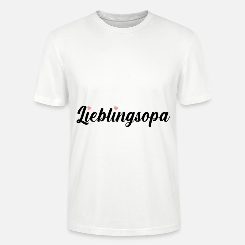 Großvater Opa - Stanley/Stella Unisex Bio-T-Shirt CRAFTER - Weiß