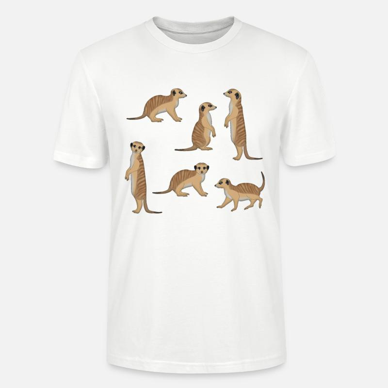 Sélection de Suricate - T-shirt bio CRAFTER Stanley Stella Unisexe - blanc