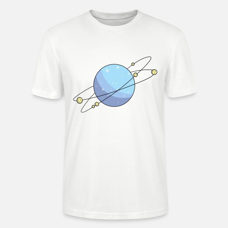 Planet - Stanley/Stella Unisex Bio-T-Shirt CRAFTER - Weiß