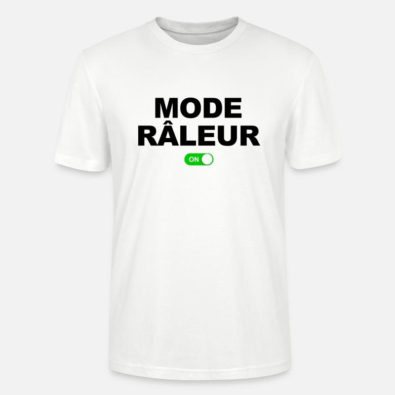 MODE RÂLEUR ON - T-shirt bio CRAFTER Stanley Stella Unisexe - blanc