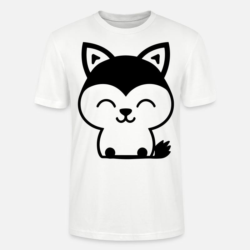 Renard - T-shirt bio CRAFTER Stanley Stella Unisexe - blanc