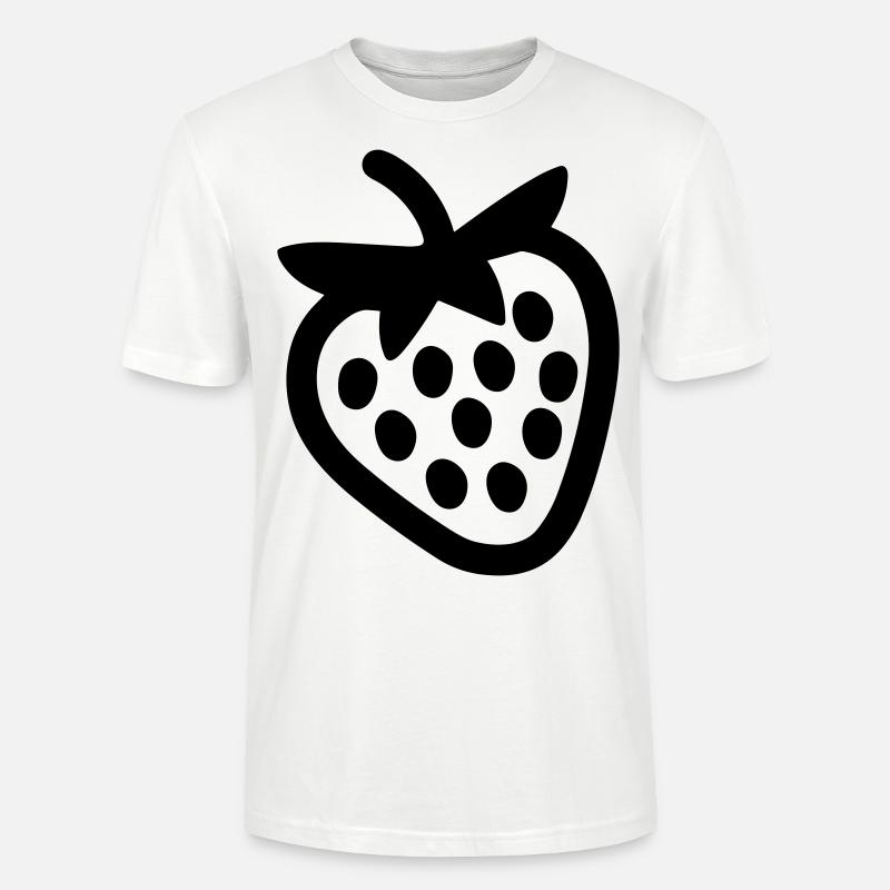 fraise - T-shirt bio CRAFTER Stanley Stella Unisexe - blanc