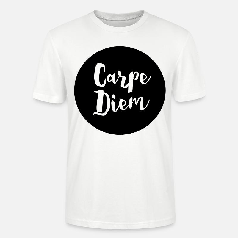 Carpe Diem - Stanley/Stella Unisex Bio-T-Shirt CRAFTER - Weiß