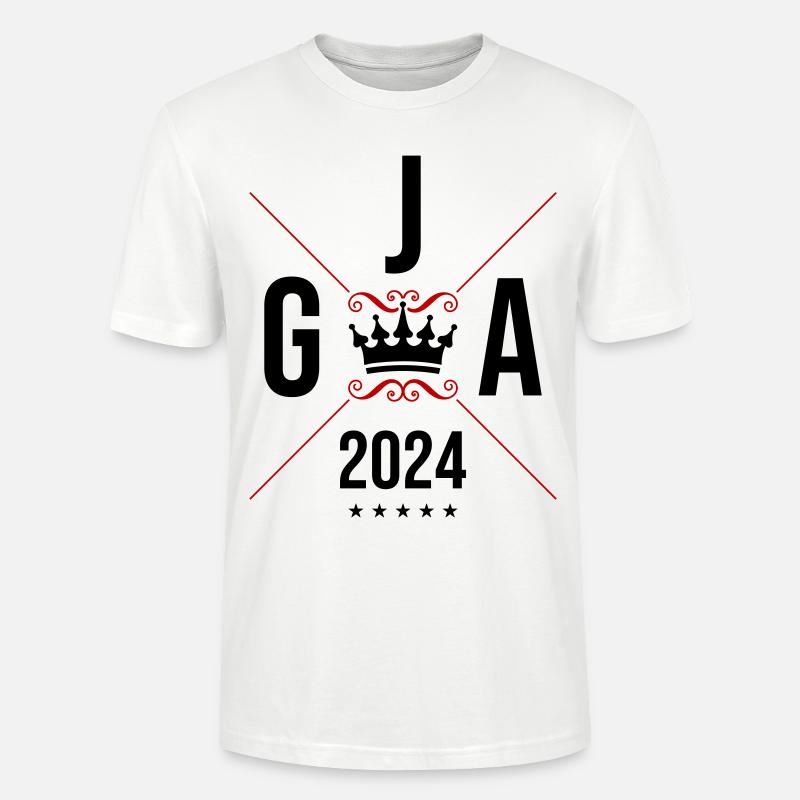 Jga 2024 Junggesellenabschied - Stanley/Stella Unisex Bio-T-Shirt CRAFTER - Weiß