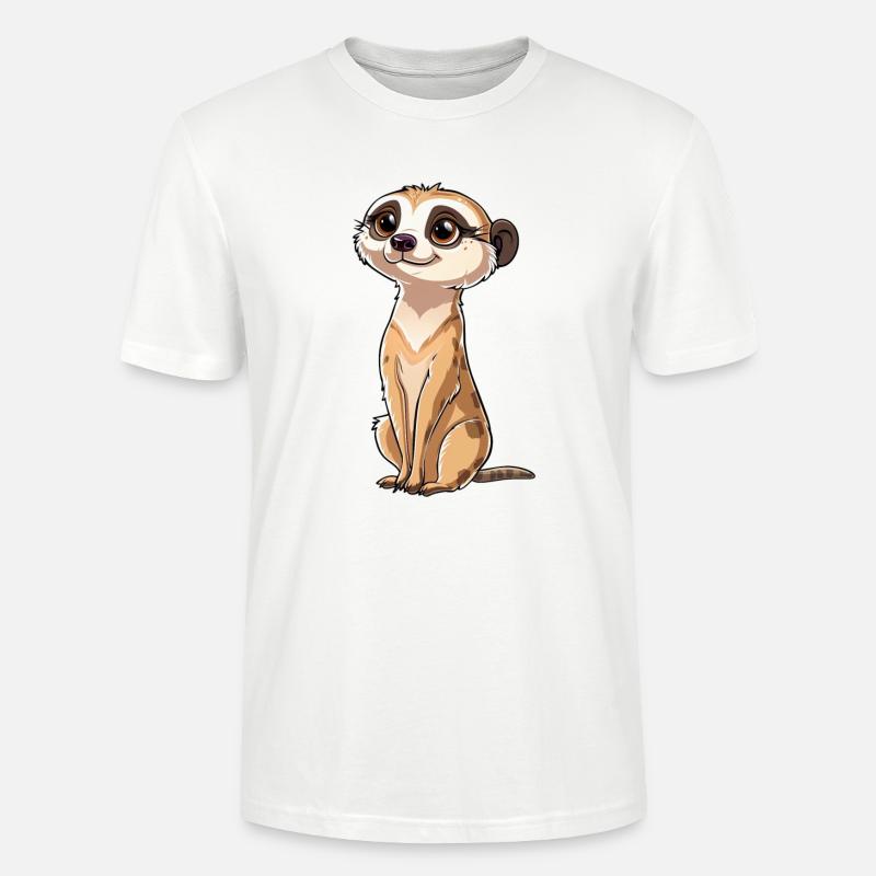 Verspielter Erdmännchen Blick - Stanley/Stella Unisex Bio-T-Shirt CRAFTER - undefined