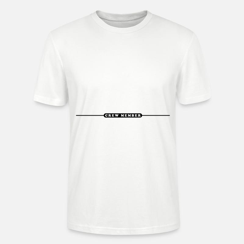 Membre d’équipage - T-shirt bio CRAFTER Stanley Stella Unisexe - blanc