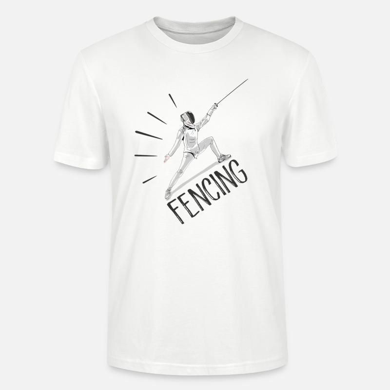 Fechten - Stanley/Stella Unisex Bio-T-Shirt CRAFTER - Weiß