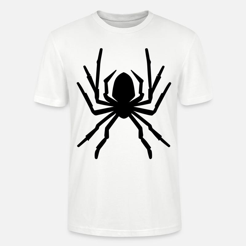 Spinne - Stanley/Stella Unisex Bio-T-Shirt CRAFTER - Weiß