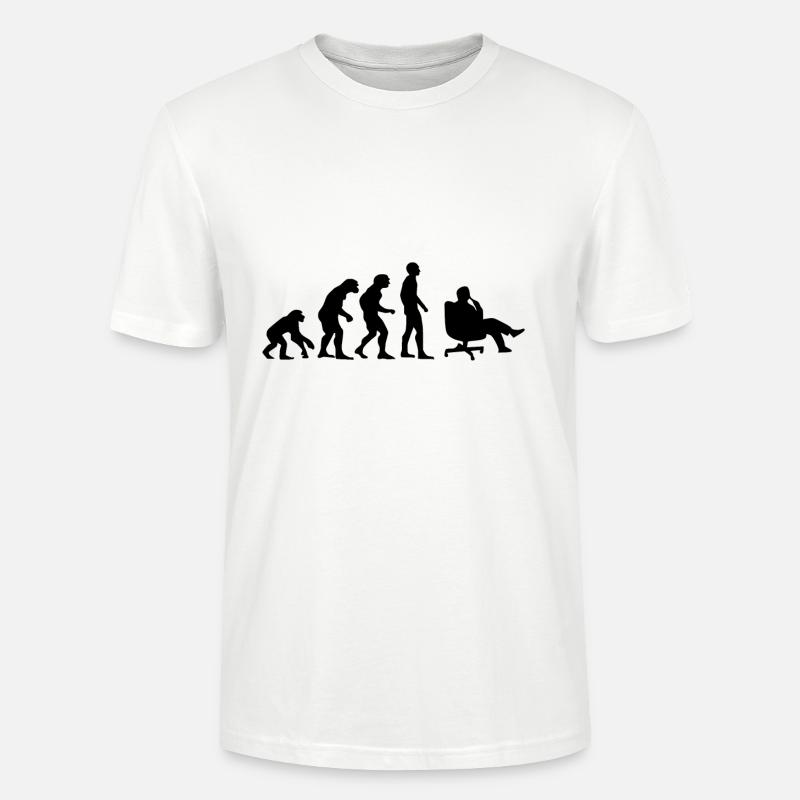 Evolution executive office - Stanley/Stella CRAFTER Unisex Organic T-Shirt - white