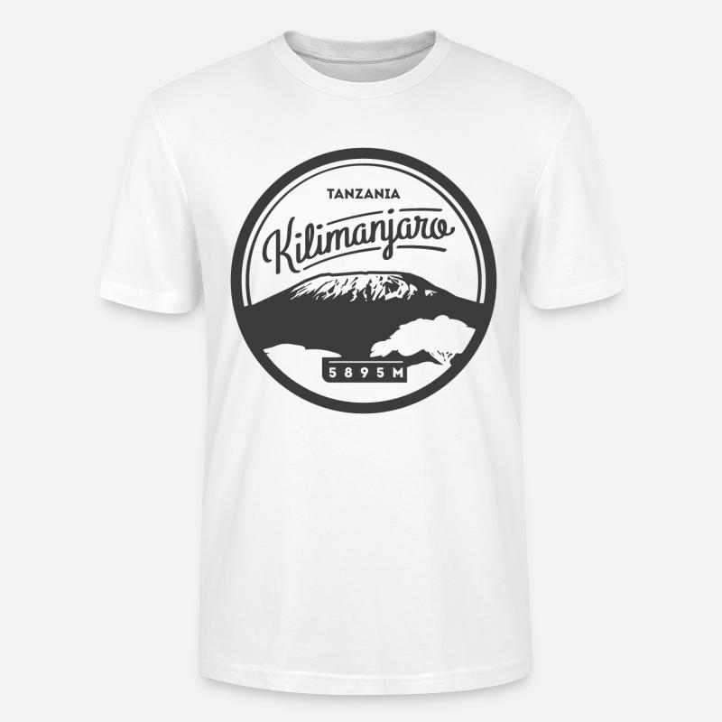Kilimanjaro - Stanley/Stella Unisex Bio-T-Shirt CRAFTER - Weiß