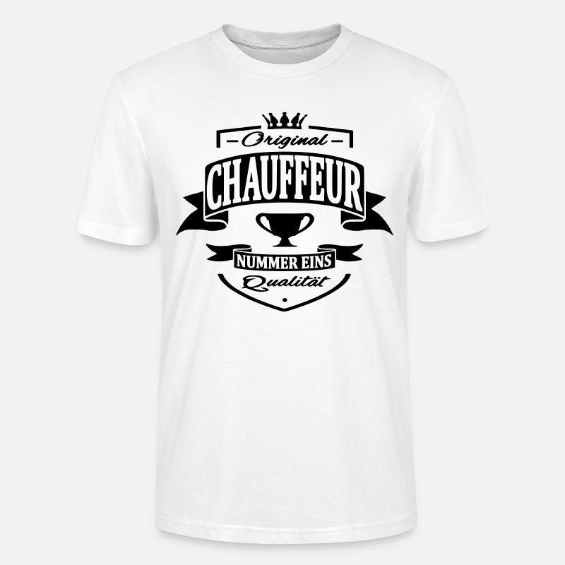 chauffeur - Stanley/Stella Unisex Bio-T-Shirt CRAFTER - Weiß