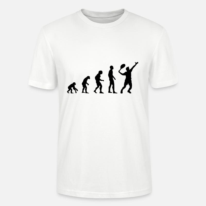 Evolution Tennis - Stanley/Stella Unisex Bio-T-Shirt CRAFTER - Weiß