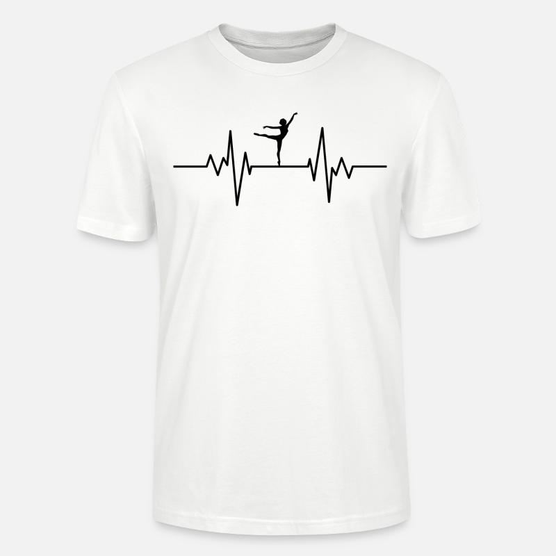 danse. t-shirt danseuse - T-shirt bio CRAFTER Stanley Stella Unisexe - blanc