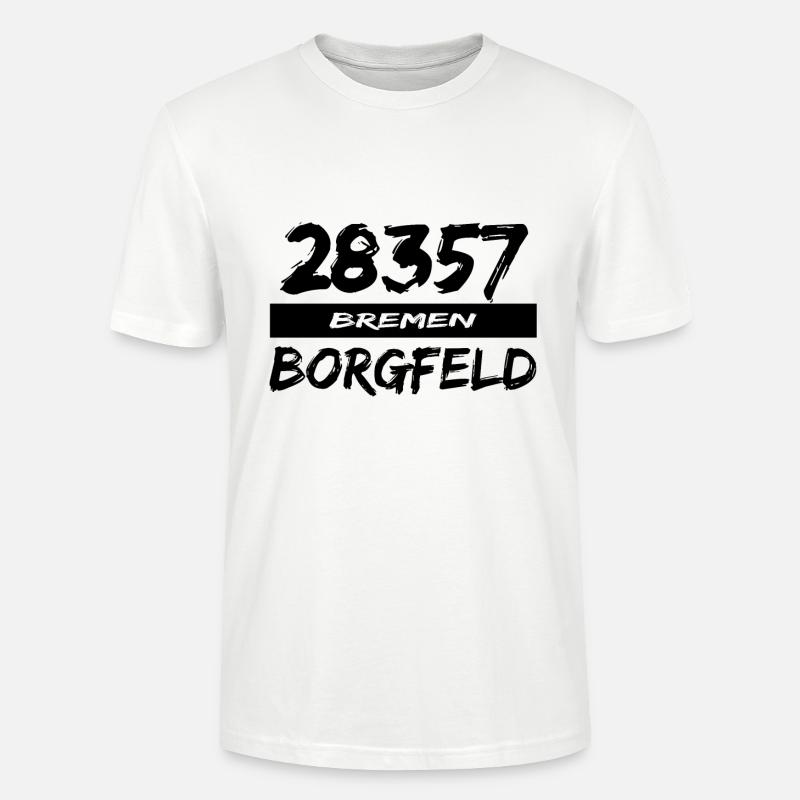 28357 Borgfeld - Stanley/Stella Unisex Bio-T-Shirt CRAFTER - Weiß