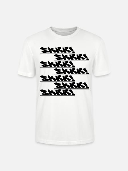 SkrrSkrrSkrr - Stanley/Stella Unisex Bio-T-Shirt CRAFTER - Weiß