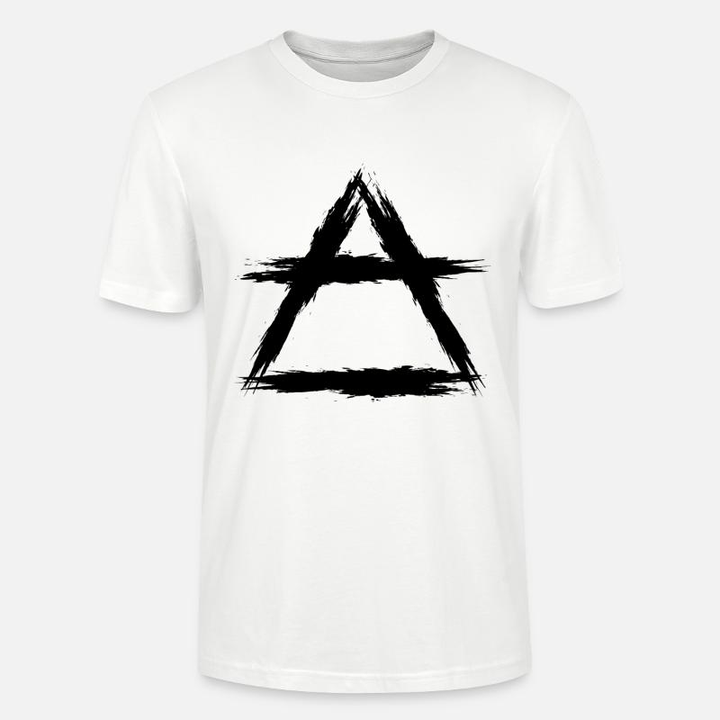 Element Symbol Luft - Stanley/Stella Unisex Bio-T-Shirt CRAFTER - Weiß