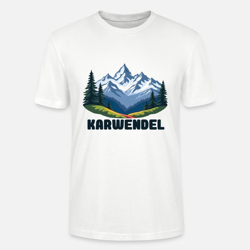 Karwendel - T-shirt bio CRAFTER Stanley Stella Unisexe - blanc