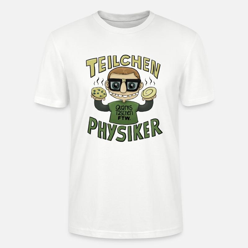 Teilchenphysiker - Stanley/Stella Unisex Bio-T-Shirt CRAFTER - Weiß