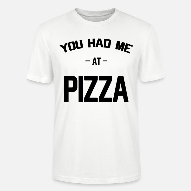 Pizza - Stanley/Stella Unisex Bio-T-Shirt CRAFTER - Weiß