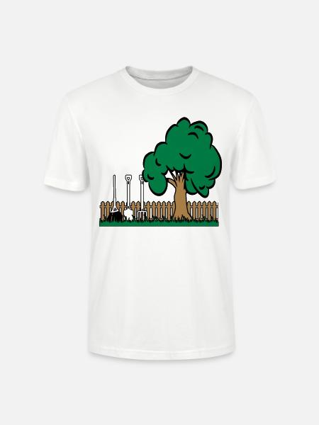 Garden baumgarten tools - Stanley/Stella CRAFTER Unisex Organic T-Shirt - white