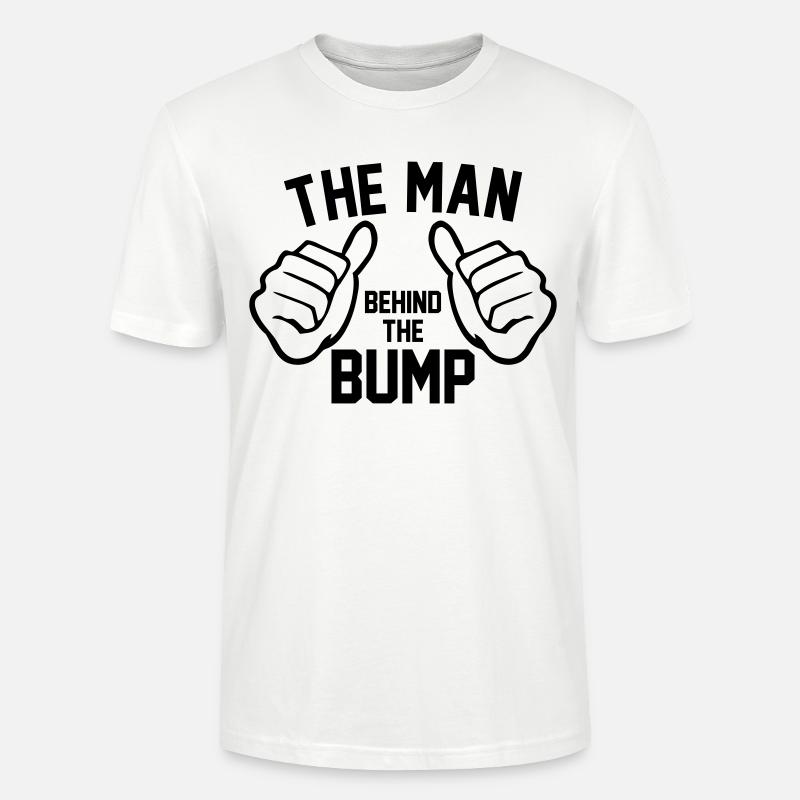 MANN HINTER DER BEULE - Stanley/Stella Unisex Bio-T-Shirt CRAFTER - Weiß