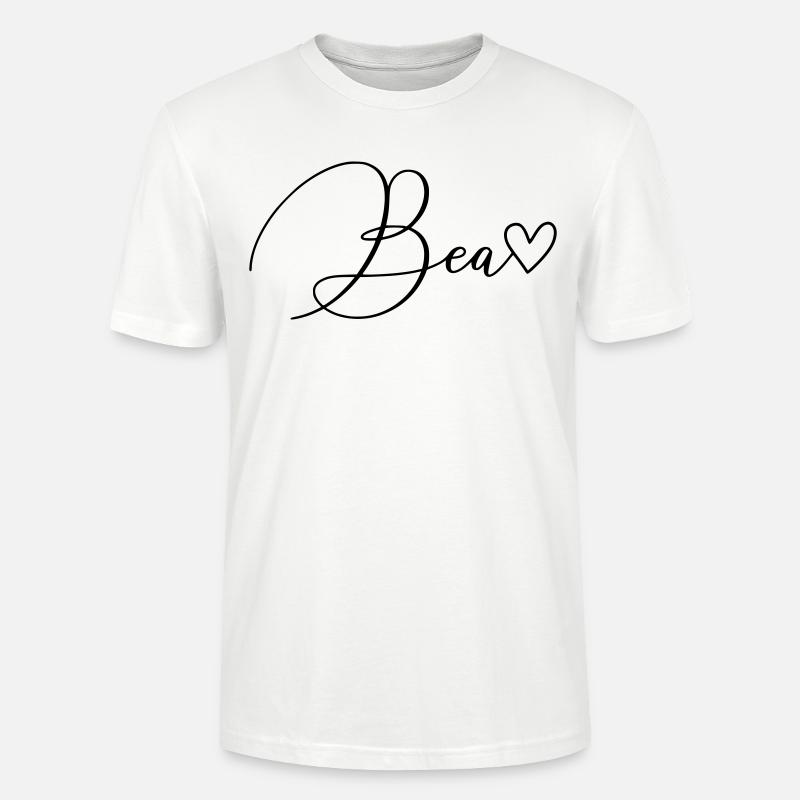 Bea Name Vorname Mädchen - Stanley/Stella Unisex Bio-T-Shirt CRAFTER - Weiß