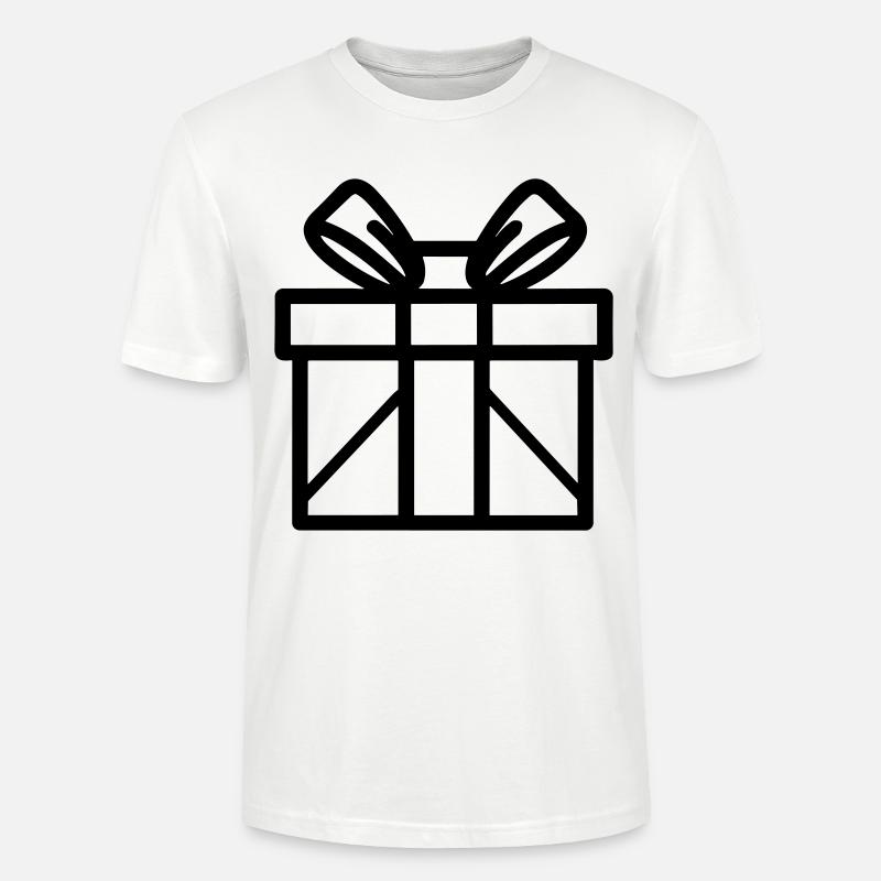 Kleine Geschenkbox - Stanley/Stella Unisex Bio-T-Shirt CRAFTER - Weiß