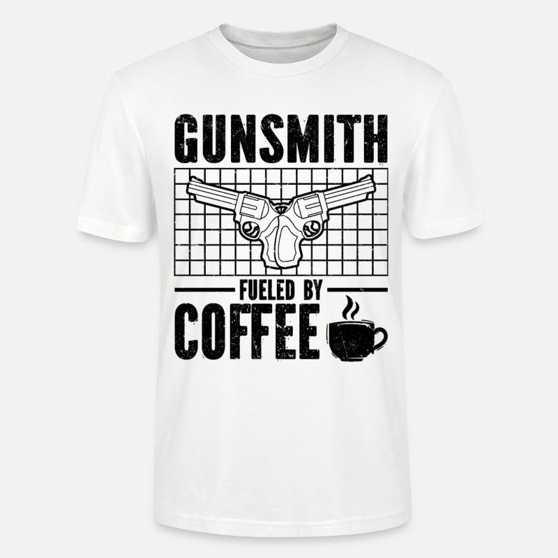 Waffenschmied - Stanley/Stella Unisex Bio-T-Shirt CRAFTER - Weiß