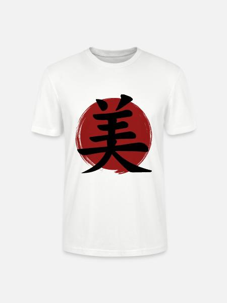 Beauty-Kanji - Stanley/Stella Unisex Bio-T-Shirt CRAFTER - Weiß