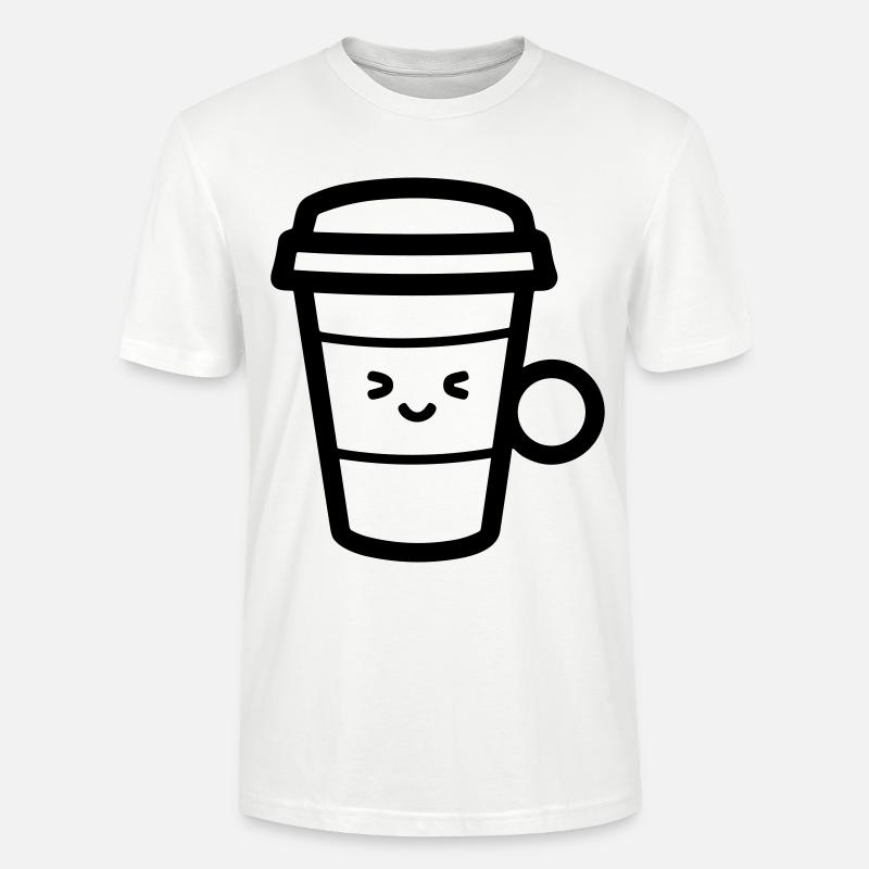 Kaffeebecher - Stanley/Stella Unisex Bio-T-Shirt CRAFTER - Weiß
