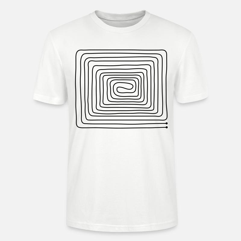 Fußbodenheizung - Stanley/Stella Unisex Bio-T-Shirt CRAFTER - Weiß