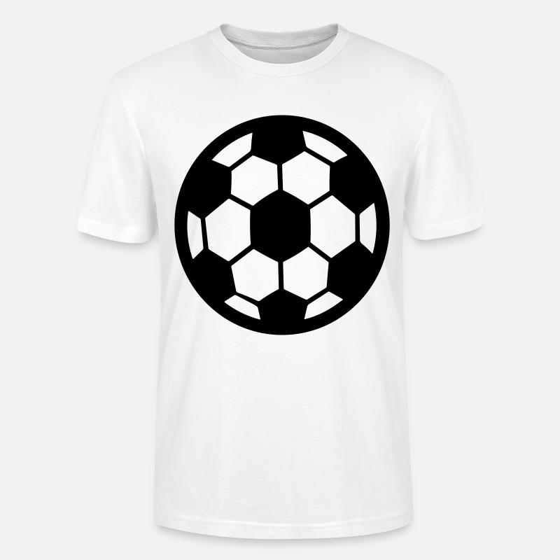 Fußball - Stanley/Stella Unisex Bio-T-Shirt CRAFTER - Weiß