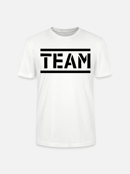 Team Crew Mannschaft - Stanley/Stella CRAFTER Unisex Organic T-Shirt - white