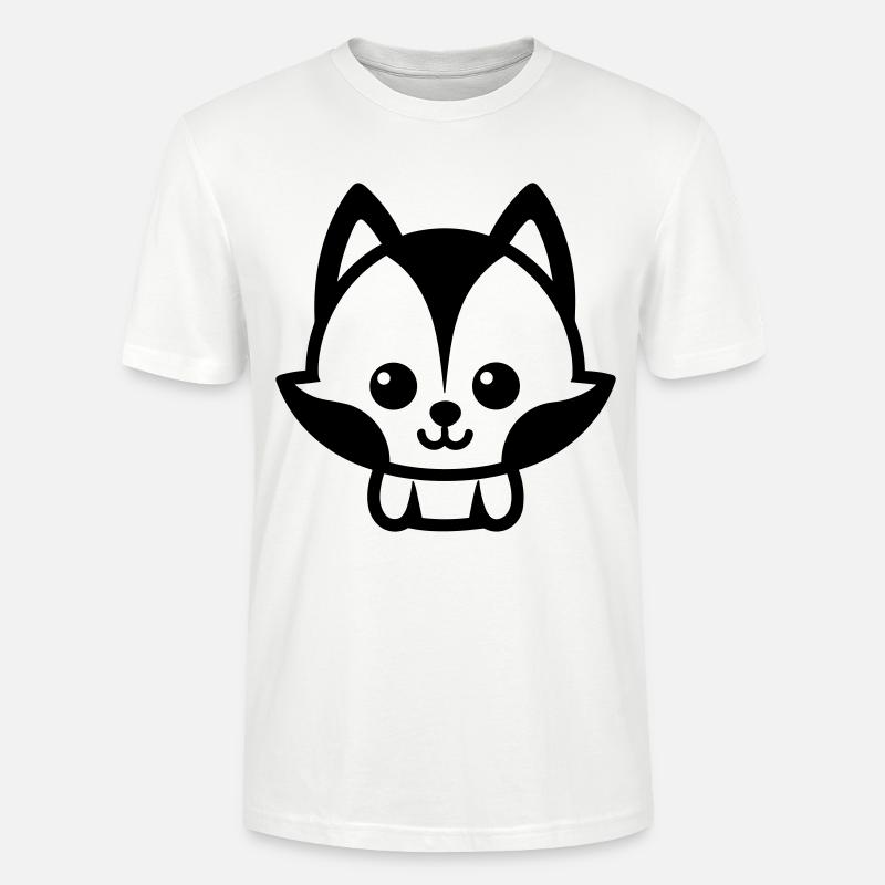 Renard - T-shirt bio CRAFTER Stanley Stella Unisexe - blanc