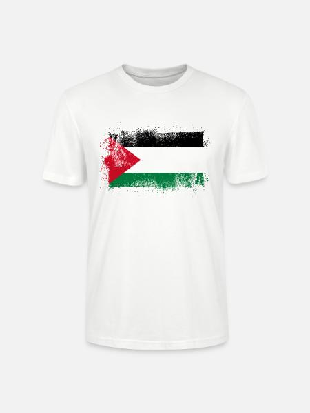Palestine - Stanley/Stella CRAFTER Unisex Organic T-Shirt - white
