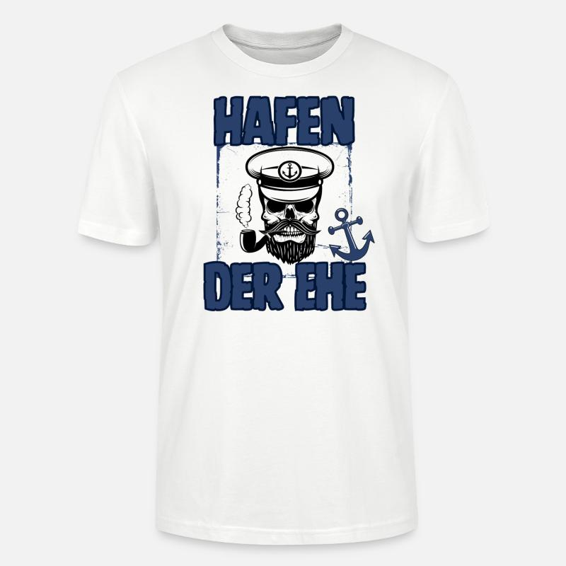 Hafen der Ehe - Stanley/Stella Unisex Bio-T-Shirt CRAFTER - Weiß