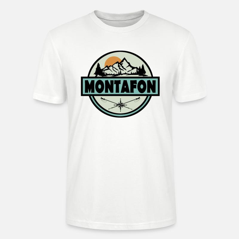 Montafon - Stanley/Stella Unisex Bio-T-Shirt CRAFTER - Weiß