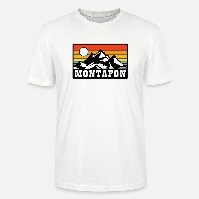 Montafon - Stanley/Stella Unisex Bio-T-Shirt CRAFTER - Weiß