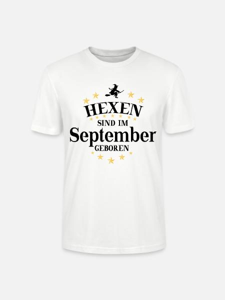 Witches September - Stanley/Stella CRAFTER Unisex Organic T-Shirt - white