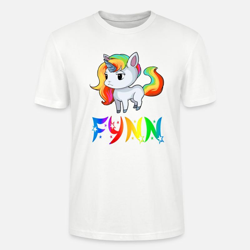 Fynn Einhorn - Stanley/Stella Unisex Bio-T-Shirt CRAFTER - Weiß