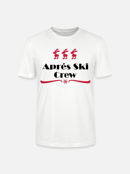 apres ski - Stanley/Stella CRAFTER Unisex Organic T-Shirt - white
