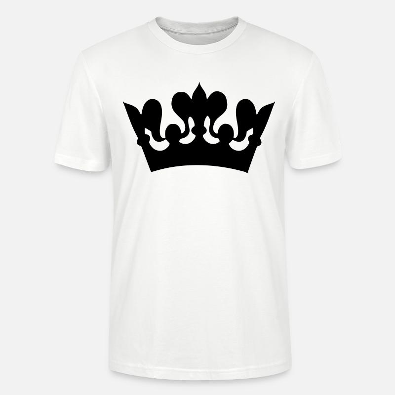 Bild einer Kronenzeichnung # - Stanley/Stella Unisex Bio-T-Shirt CRAFTER - Weiß