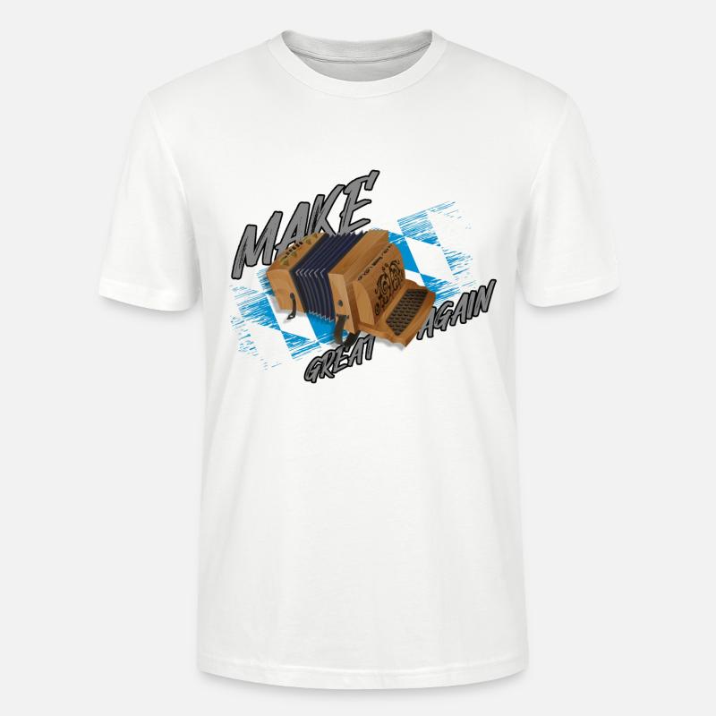 Make Ziach GREAT AGAIN | ZiachON! - Stanley/Stella Unisex Bio-T-Shirt CRAFTER - Weiß