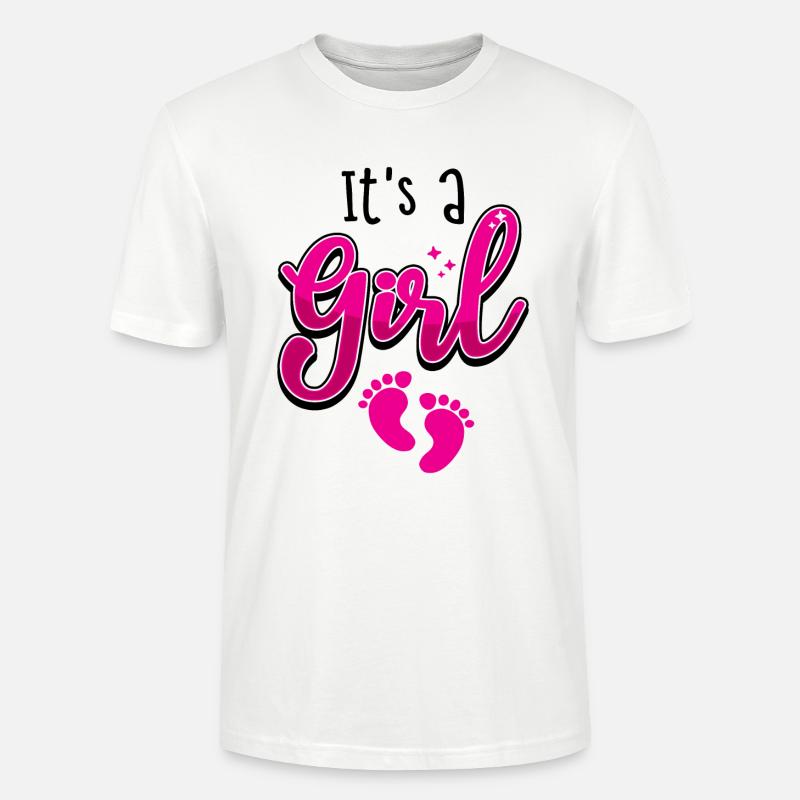 Bébé Bébé Grossesse Bébé Pieds bébé - T-shirt bio CRAFTER Stanley Stella Unisexe - blanc