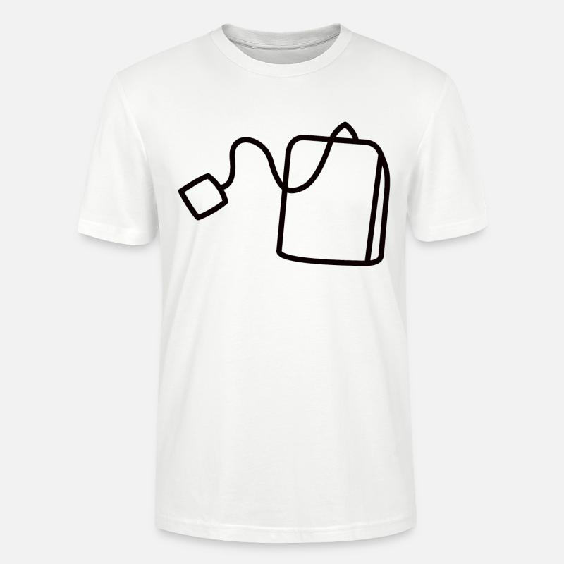 Teebeutel - Stanley/Stella Unisex Bio-T-Shirt CRAFTER - Weiß