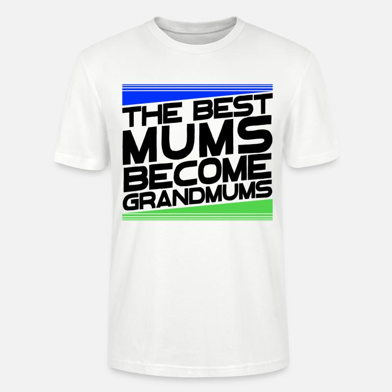 Cool Oma Statement Großmutter Glückwunsch - Stanley/Stella Unisex Bio-T-Shirt CRAFTER - Weiß