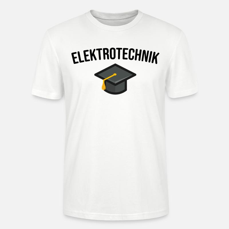 Elektrotechnik Studium Ausbildung - Stanley/Stella Unisex Bio-T-Shirt CRAFTER - Weiß